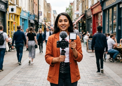 YouTube Vlogger